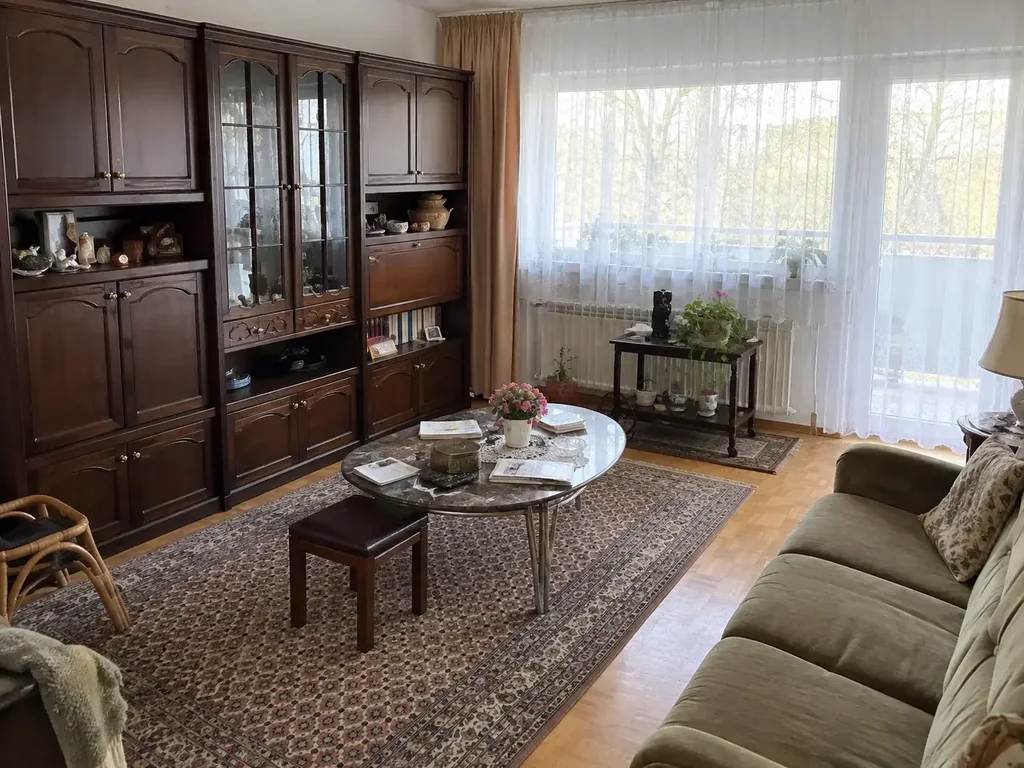 Wohnzimmer vor der Räumung